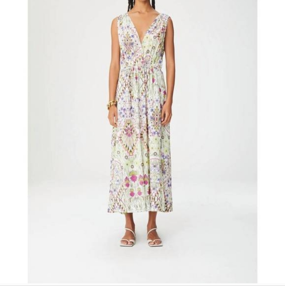 Maria Cher Esquel Maren Long Dress Size Medium